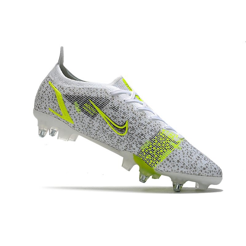 Nike Mercurial Vapor Elite SG Pro stříbrný Safari Bílá Černá Stříbrná Neon